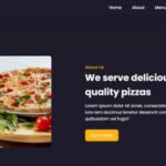 Create Pizza Corner Website HTML,CSS, AND JavaScript