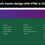 Dynamic Footer