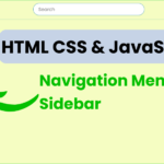 Sidebar Navigation menu