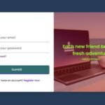 Responsive Login and Registration form with foldable effect